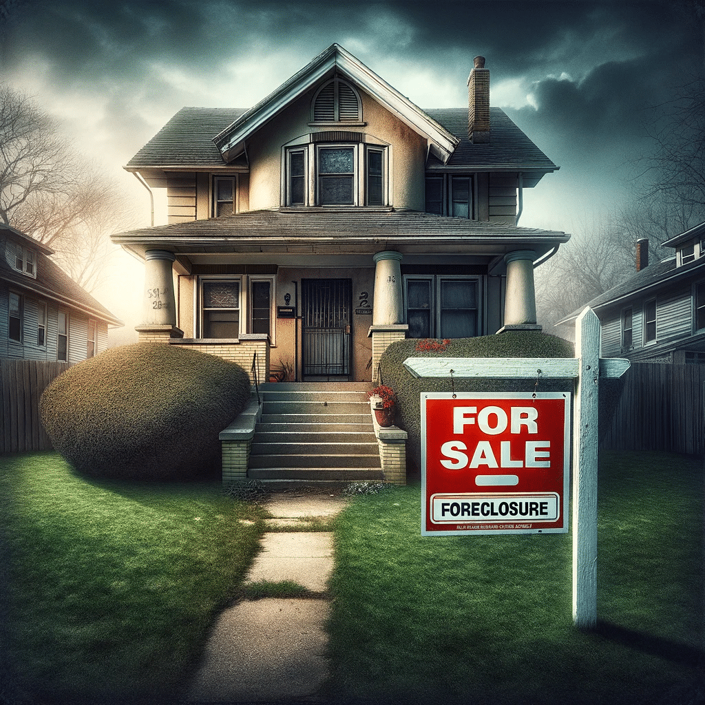 selling a house in foreclosure